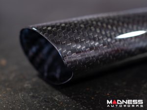 Alfa Romeo 4C Carbon Fiber e-Brake Handle - Italian Flag Alfa Romeo 4C Carbon Fiber e-Brake Handle - Italian Flag